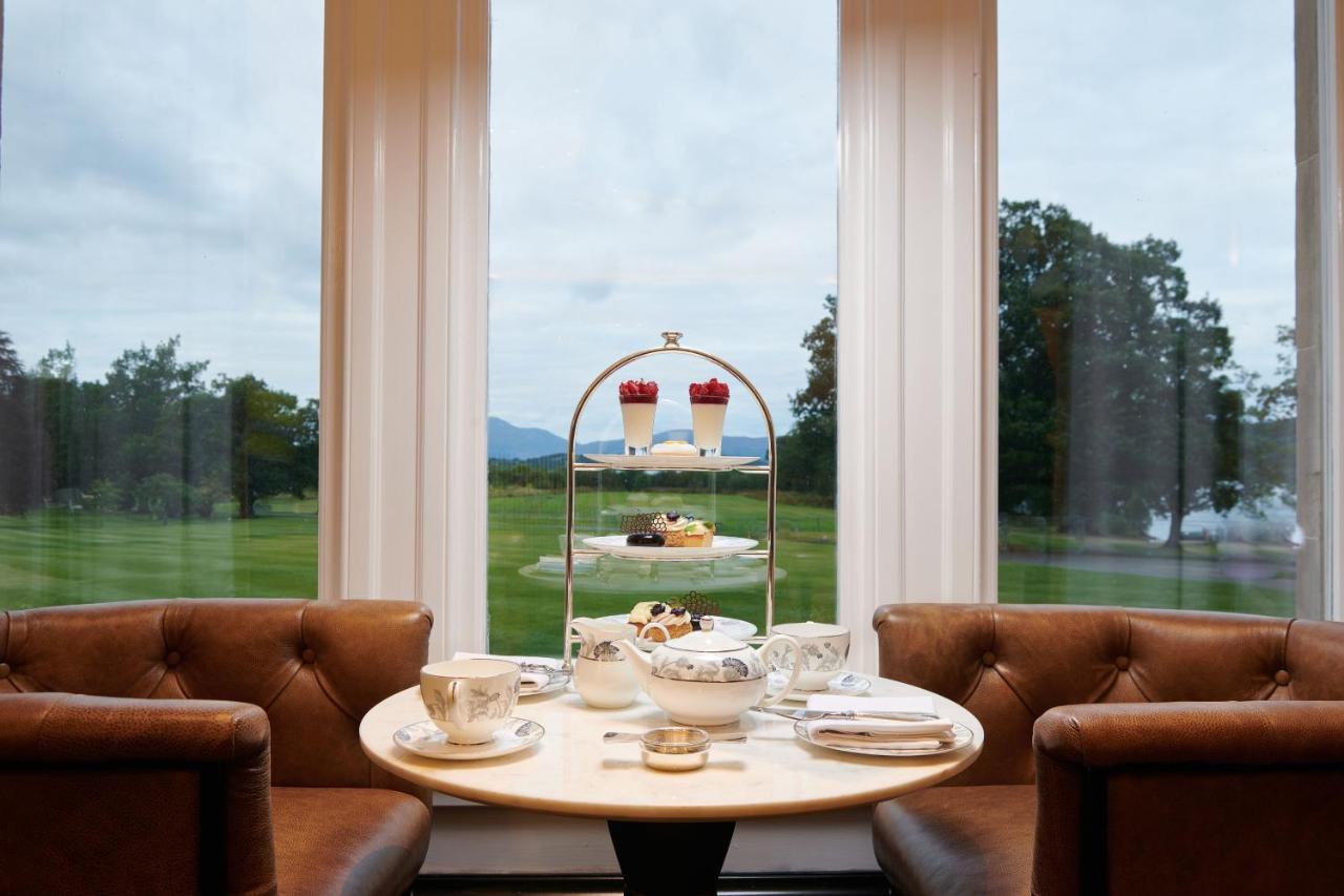 Cameron House On Loch Lomond Alexandria Esterno foto Afternoon tea at The Manor