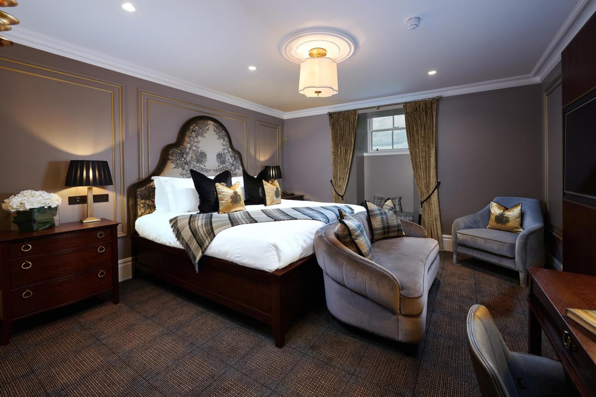 Cameron House On Loch Lomond Alexandria Esterno foto A bedroom at the hotel